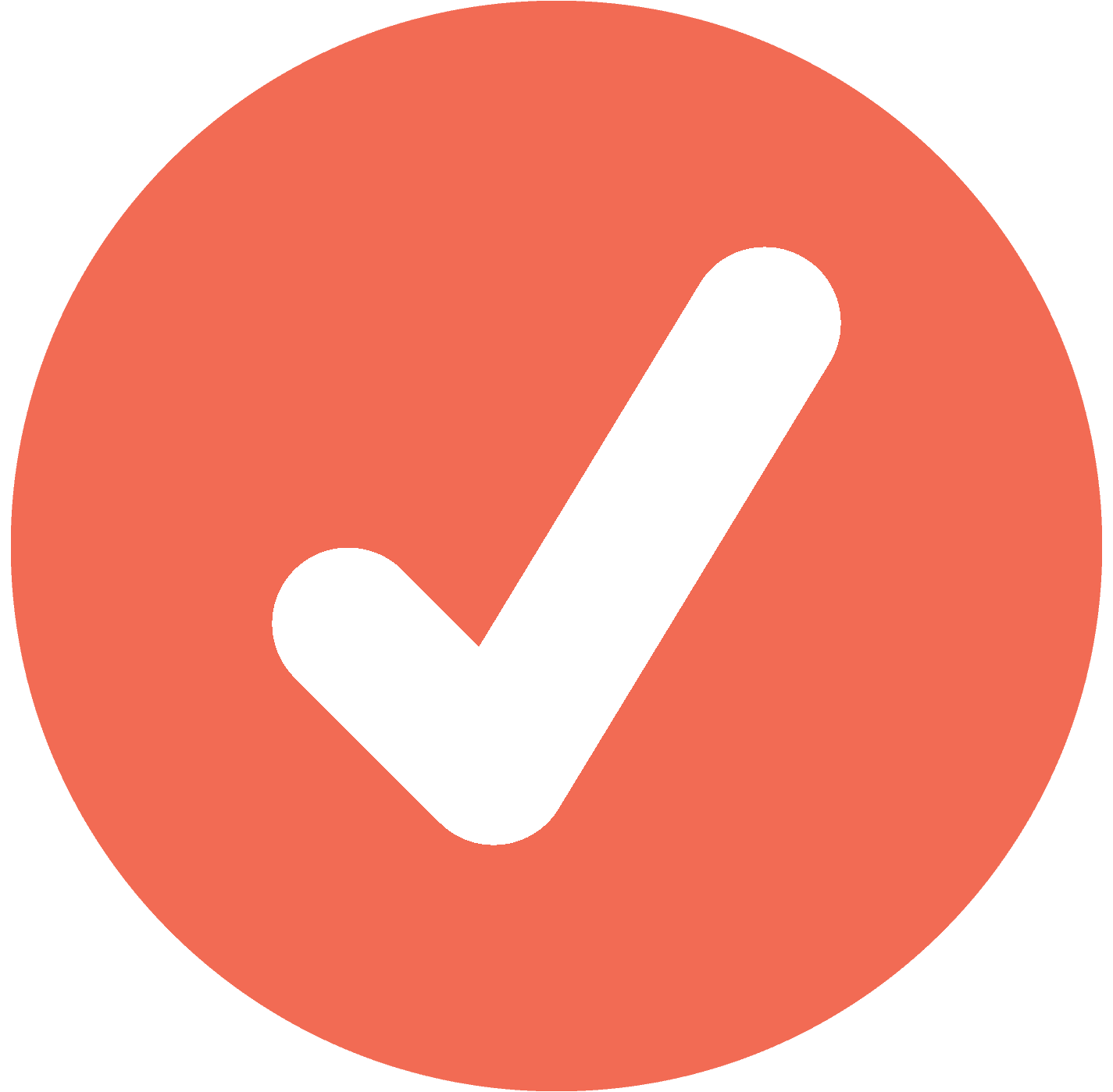 Tick Icon Orange Smile Makeovers Etobicoke