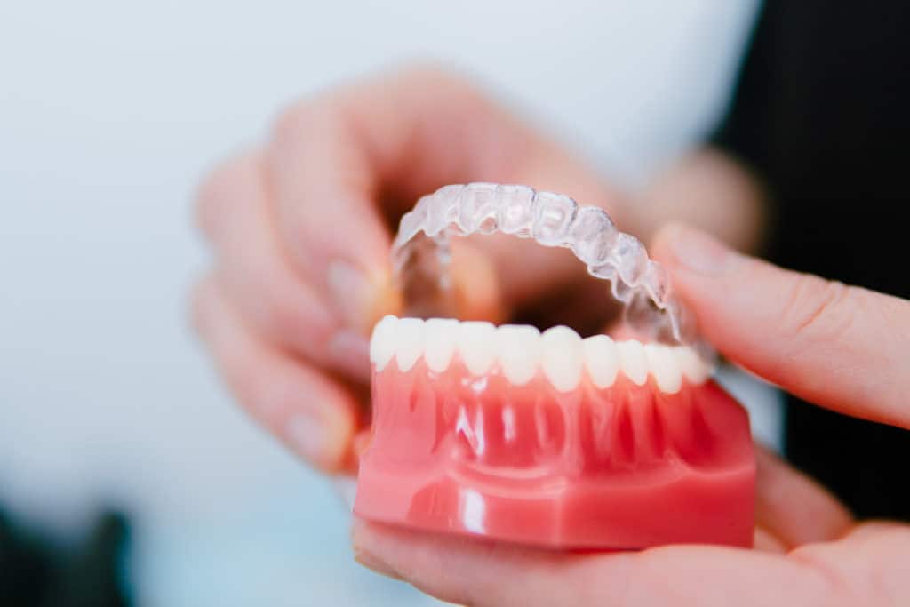 invisalign-demonstartion invisalign demonstration at dr savita clinic