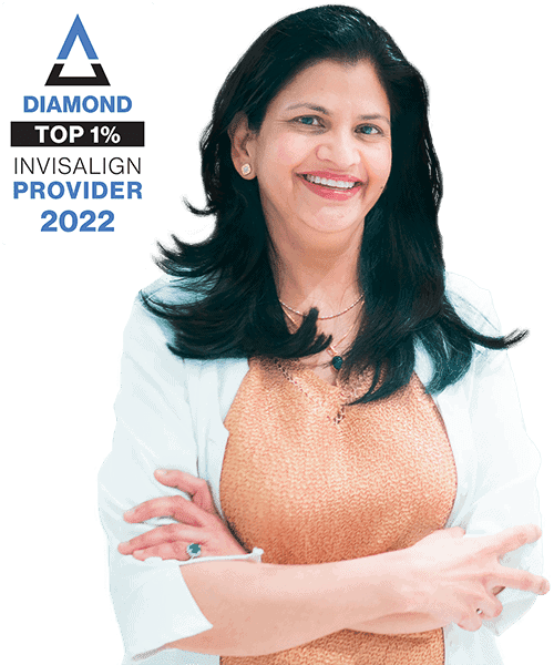 Dr Savita Chaudhary top 1% daimond invisalign provider